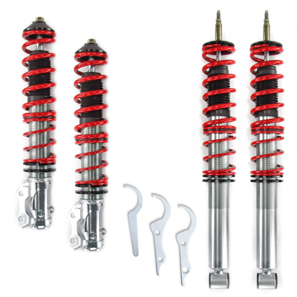 Redline Gewindefahrwerk passend für Seat Toledo (1L) 1.6, 1.8, 1.8 16V, 2.0, 2.0 16V, 1.9D / TD / TDi, Baujahr 1991 - 1998