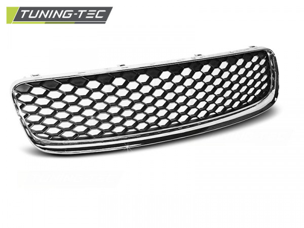 Upgrade Sportgrill / Kühlergrill für Audi TT 8N 99-06 chrom in Wabendesign