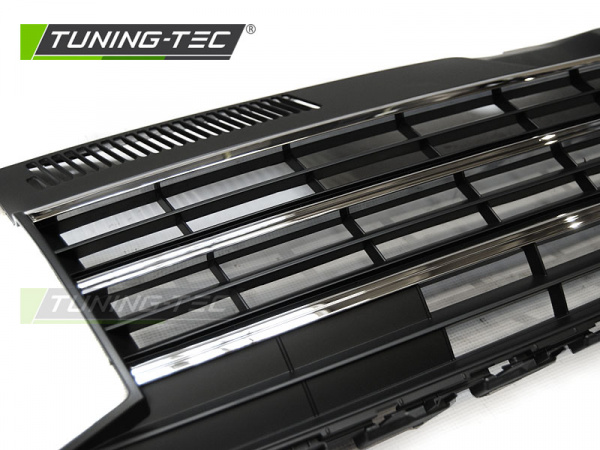 Upgrade Sportgrill / Kühlergrill für Volkswagen T6 15-19 schwarz/chrom