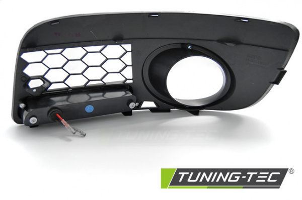 Upgrade LED Tagfahrlicht-Nebelscheinwerfer Blende für VW Golf V 03-09 schwarz