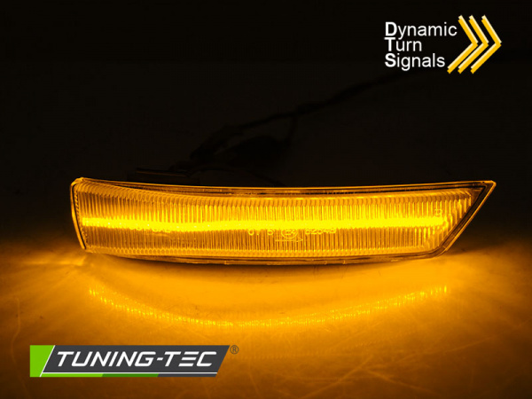 Upgrade LED Seitenblinker für Ford Focus MK2/MK3 3/5 Türer 08-17 / Mondeo MK4 Lim./Touring 10-14 Weiß dynamisch