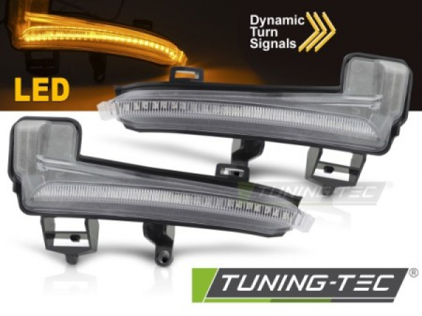 Upgrade LED Spiegelblinker für Skoda Superb III 15-18 weiß dynamisch