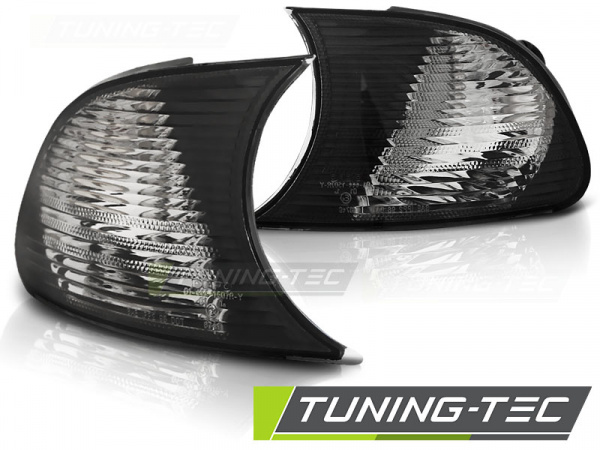 Upgrade Klarglas Frontblinker für BMW 3er E46 Coupe/Cabrio 01-03 rauch