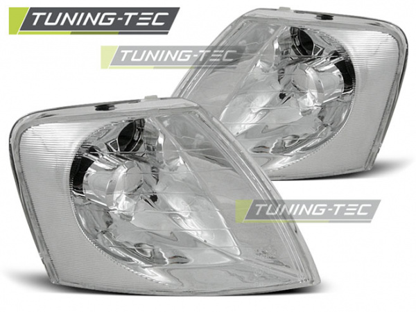 Upgrade Klarglas Frontblinker für VW Passat B5 (3B) Lim./Variant 96-00 chrom