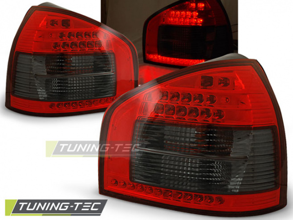 LED Upgrade Design Rückleuchten für Audi A3 8L 96-00 rot/rauch