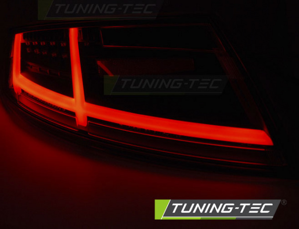 Voll LED Lightbar Design Rückleuchten für Audi TT 8J 06-14 schwarz