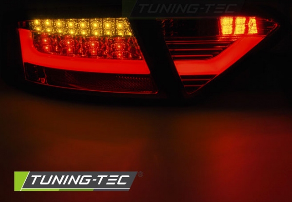 LED Lightbar Design Rückleuchten für Audi A5 07-11 rot/klar