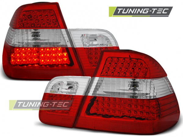 LED Upgrade Design Rückleuchten für BMW 3er E46 Limousine 98-01 rot/klar