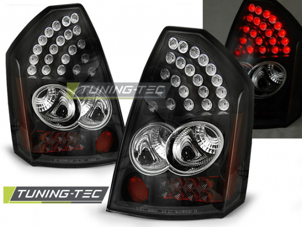 LED Upgrade Design Rückleuchten für Chrysler 300C Limousine 05-08 schwarz