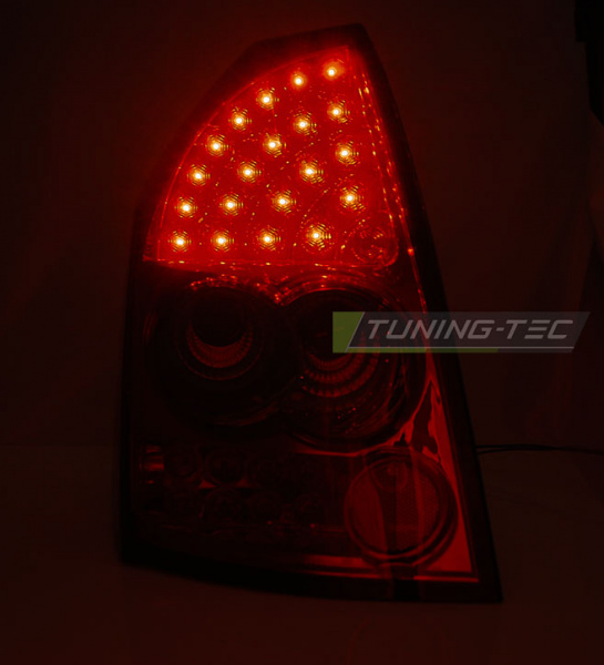 LED Upgrade Design Rückleuchten für Chrysler 300C Limousine 05-08 rot/rauch