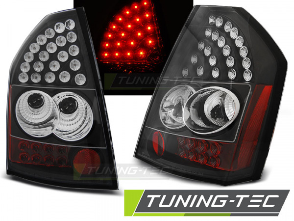 LED Upgrade Design Rückleuchten für Chrysler 300C Limousine 08-10 schwarz