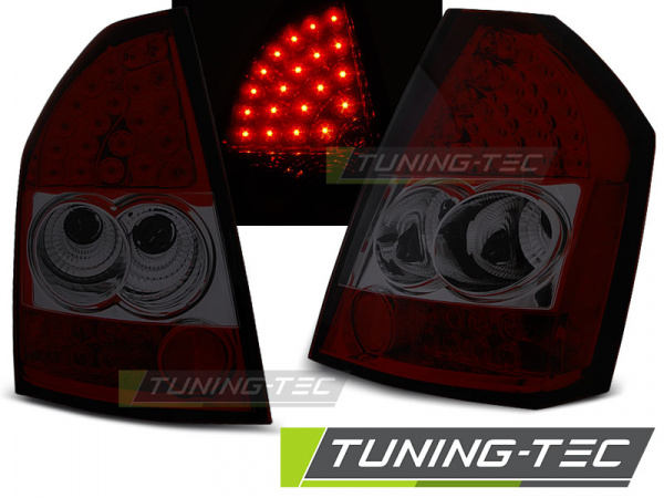 LED Upgrade Design Rückleuchten für Chrysler 300C Limousine 08-10 rot/rauch