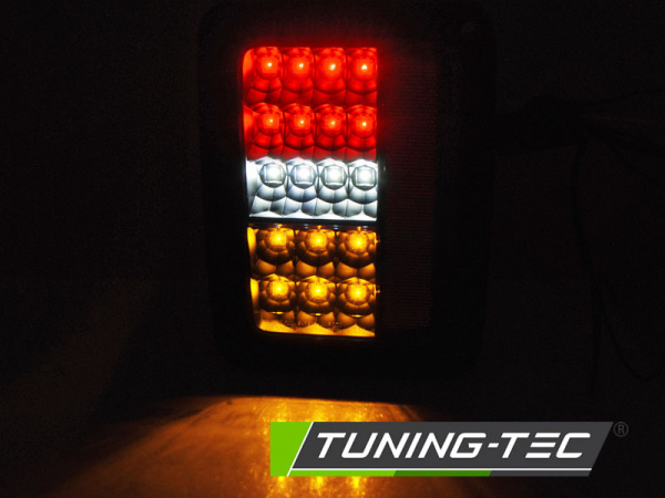 LED Upgrade Design Rückleuchten für Chrysler Jeep Wrangler JK 07-18 schwarz