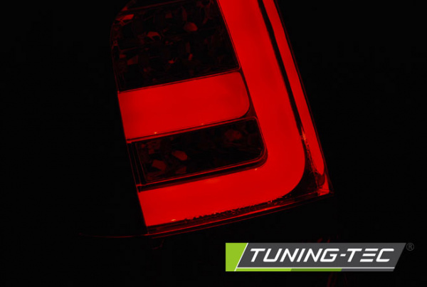 LED Lightbar Design Rückleuchten für Dacia / Renault Duster 10-14 rot/rauch