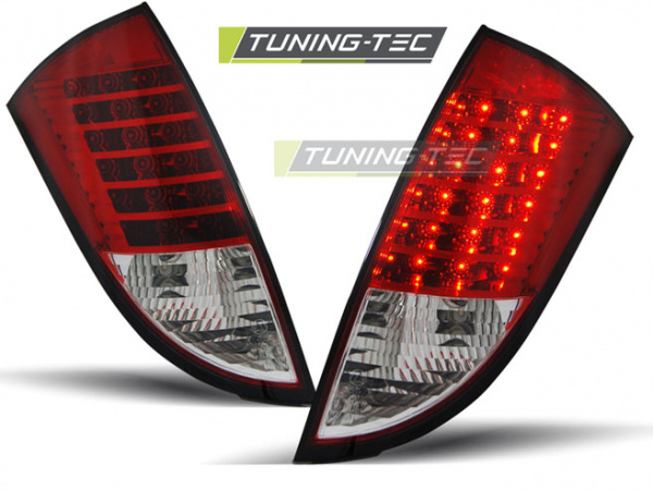 LED Upgrade Design Rückleuchten für Ford Focus MK1 98-04 rot/klar