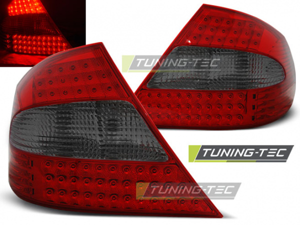 LED Upgrade Design Rückleuchten für Mercedes Benz CLK W209 03-10 rot/rauch