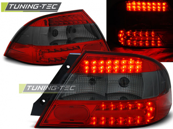 LED Upgrade Design Rückleuchten für Mitsubishi Lancer 7 Limousine 04-07 rot/rauch