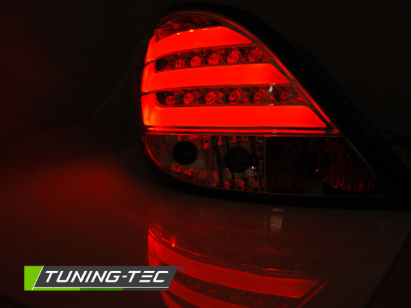 LED Lightbar Design Rückleuchten für Peugeot 207 06-09 rauch