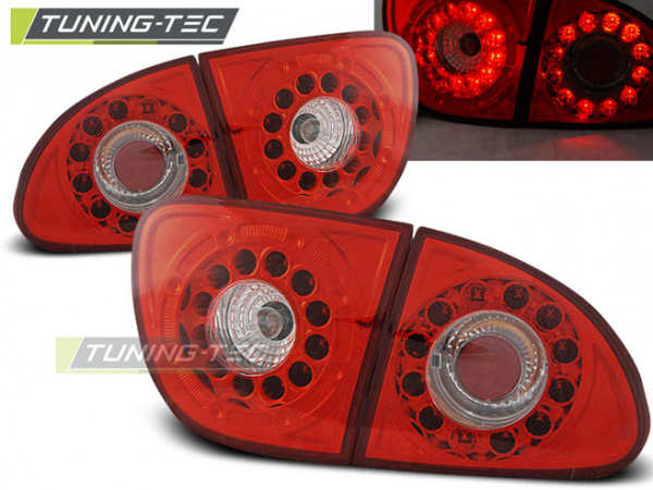 LED Upgrade Design Rückleuchten für Seat Leon 1M 99-04 rot/klar