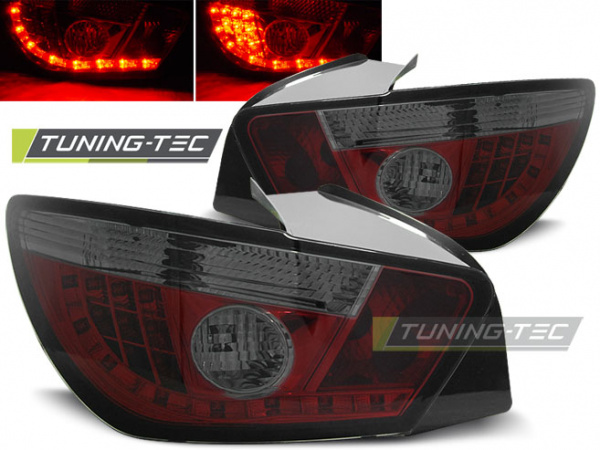 LED Upgrade Design Rückleuchten für Seat Ibiza 6J (3-Türer) 08-12 rot/rauch