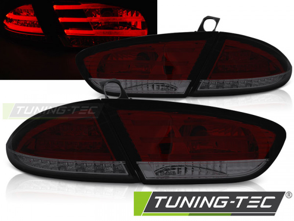 LED Upgrade Design Rückleuchten für Seat Leon 1P Facelift 09-12 rot/rauch