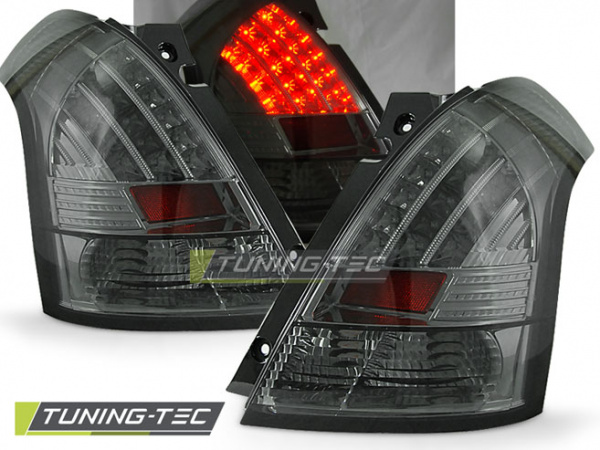 LED Upgrade Design Rückleuchten für Suzuki Swift III (MZ) 05-10 rauch