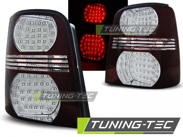 LED Upgrade Design Rückleuchten für VW Touran 1T / 1T GP 03-10 rot/klar