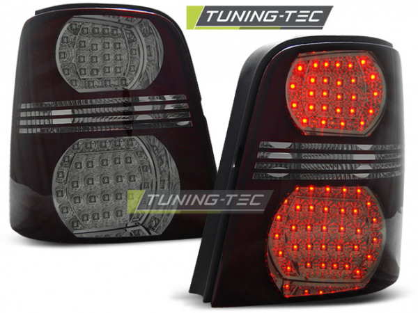 LED Upgrade Design Rückleuchten für VW Touran 1T / 1T GP 03-10 rot/rauch