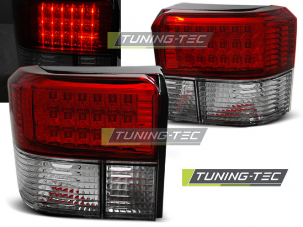 LED Design Rückleuchten für VW T4 90-03 rot/weiß