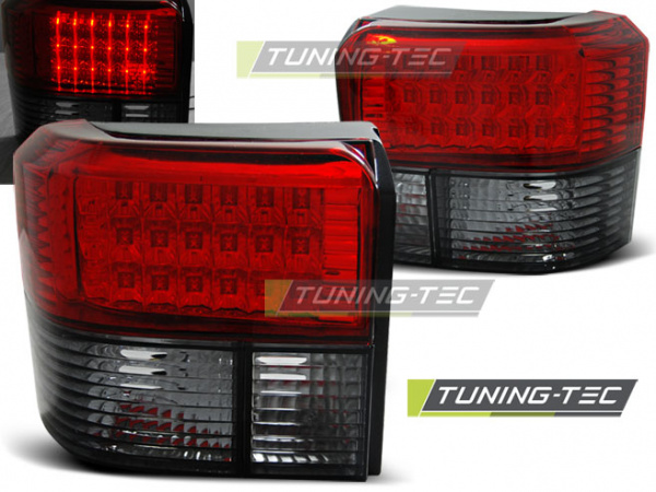 LED Design Rückleuchten für VW T4 90-03 rot/rauch