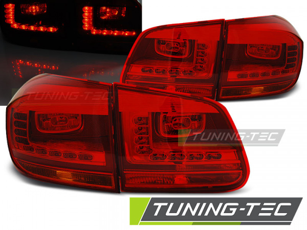 LED Upgrade Design Rückleuchten für VW Tiguan 11-15 rot