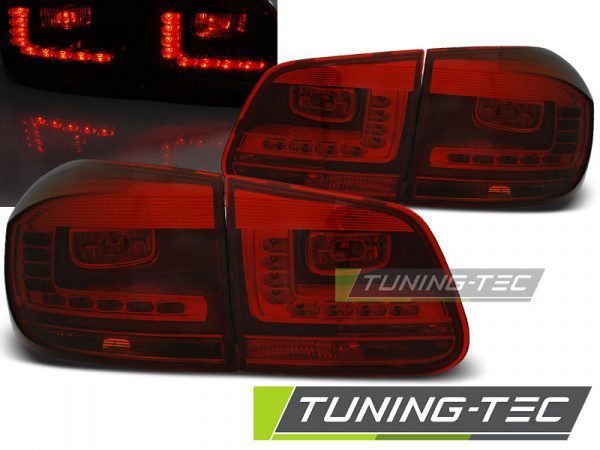 LED Upgrade Design Rückleuchten für VW Tiguan 5N Facelift 11-15 rot/rauch