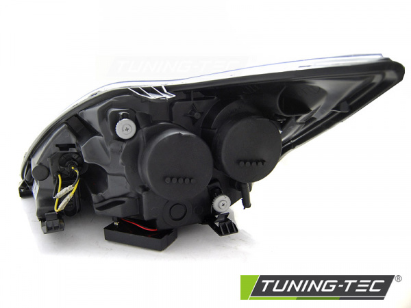 CCFL Angel Eyes Scheinwerfer für Ford Focus MK2 Facelift 08-10 schwarz