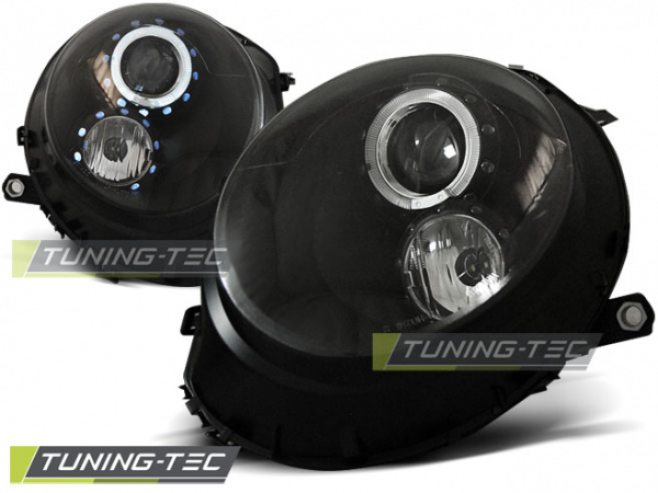 LED Angel Eyes Scheinwerfer für Mini Cooper 06-14 schwarz