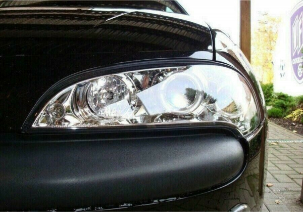 LED Angel Eyes Scheinwerfer für Opel Tigra A 94-00 chrom