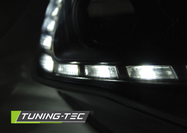 LED Tagfahrlicht Scheinwerfer für Seat Ibiza 6J Facelift 12-15 chrom