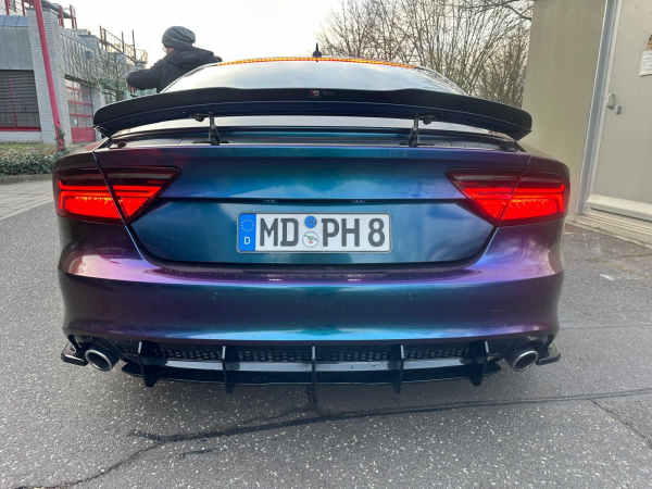 Voll LED Lightbar Design Rückleuchten für Audi A7 C7 (Vorfacelift) 10-14 rot/rauch