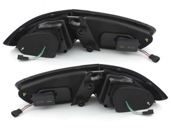 Voll LED Upgrade Design Rückleuchten für Seat Leon 1P Facelift 09-12 schwarz/rauch