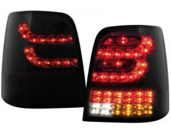 Voll LED Upgrade Design Rückleuchten für VW Touran 1T / 1T GP 03-10 schwarz/rauch