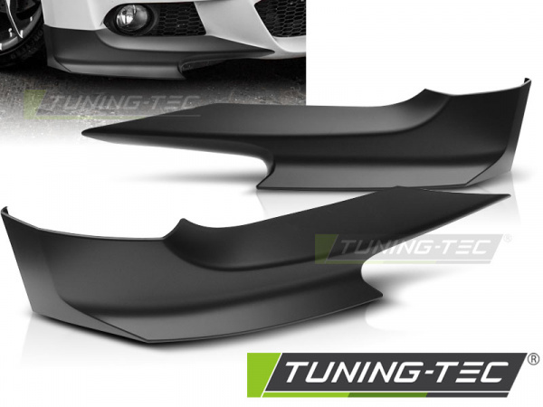 Upgrade Frontspoiler Flaps / Splitter für BMW 3er E92 / E93 06-13 schwarz matt