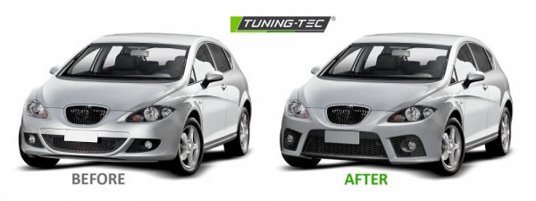 Upgrade Design Frontstoßstange für Seat Leon 1P 06.05-09