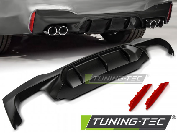 Upgrade Design Heck Diffusor für BMW 5er G30/G31 Limo./Touring 17+