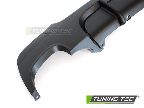 Upgrade Sport Design Heck Diffusor für BMW 3er E92/E93 Coupe/Cabrio 06-13 Doppelrohr links