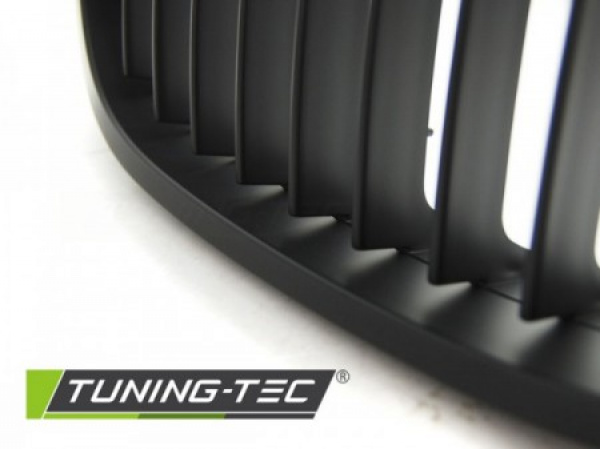 Upgrade Sportgrill Nieren für BMW 3er E46 Coupe/Cabrio 03-06 matt schwarz