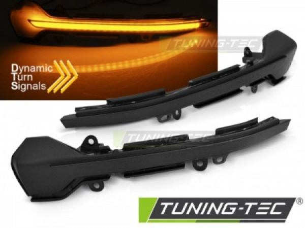 Upgrade LED Spiegelblinker für Seat Leon III (5F) / Ibiza 6J Facelift / Arona 12-17 rauch dynamisch