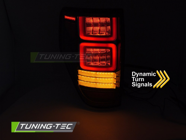 VOLL LED Upgrade Design Rückleuchten Set für Ford F150 MK12 08-14 schwarz/rot mit dyn. Blinker