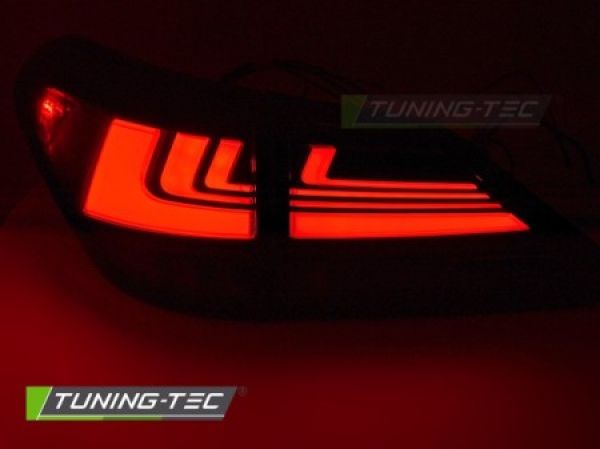 VOLL LED Lightbar Design Rückleuchten für Lexus RX III 350 09-12 schwarz/rauch mit dyn. Blinker