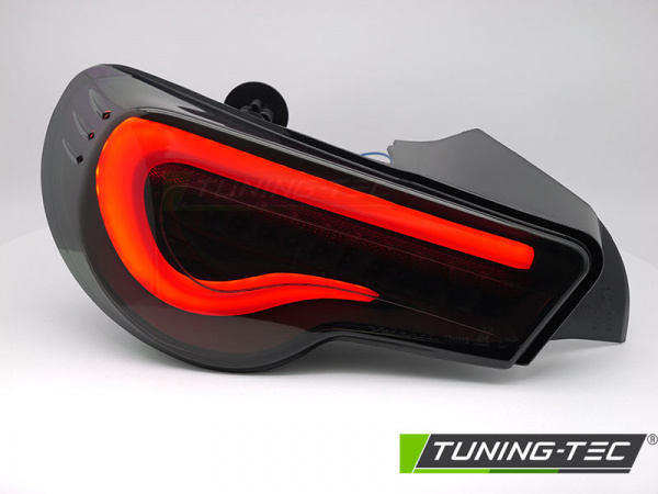 Upgrade LED Lightbar Design Rückleuchten für Toyota GT86 12-21 schwarz/rauch/rot mit dyn. Blinker