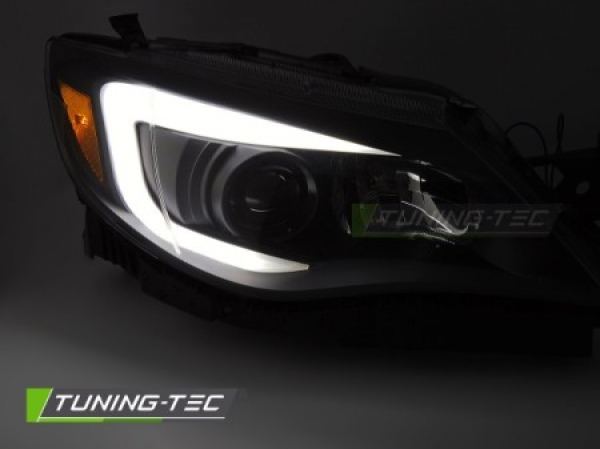 Upgrade LED Tagfahrlicht Design Scheinwerfer für Subaru WRX 14-17 schwarz