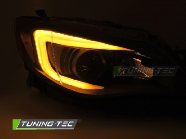 Upgrade LED Tagfahrlicht Design Scheinwerfer für Subaru WRX 14-17 schwarz